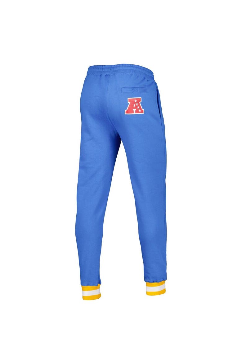 Men's Starter Powder Blue Los Angeles Chargers Blitz Fleece Jogger Pants, Alternate, color, Powder Blue