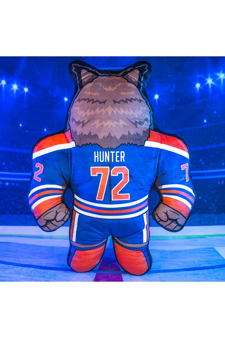 Edmonton Oilers Hunter 24" Mascot Bleacher Buddy, Alternate, color, None