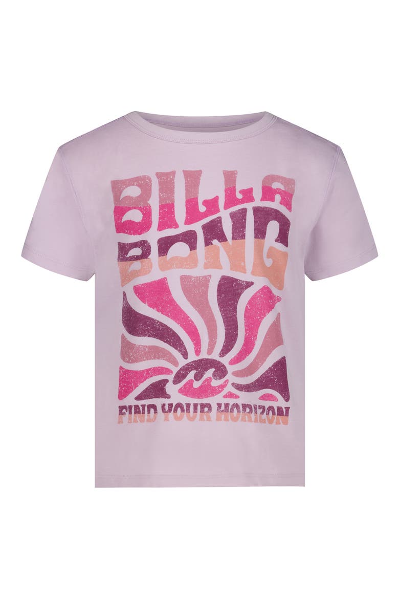 Kids' Sunset Graphic T-Shirt, Main, color, LAVENDER FROST