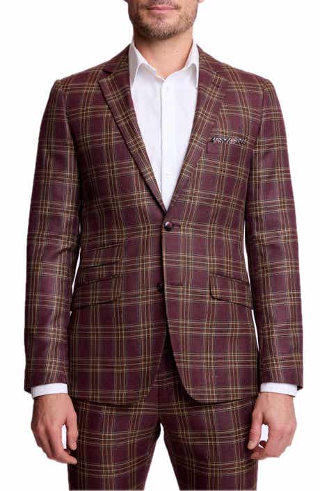Dover Slim Check Suit Jacket