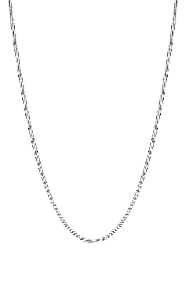 AMERICAN EXCHANGE Men's Snake Chain Necklace, Alternate, color, Silver