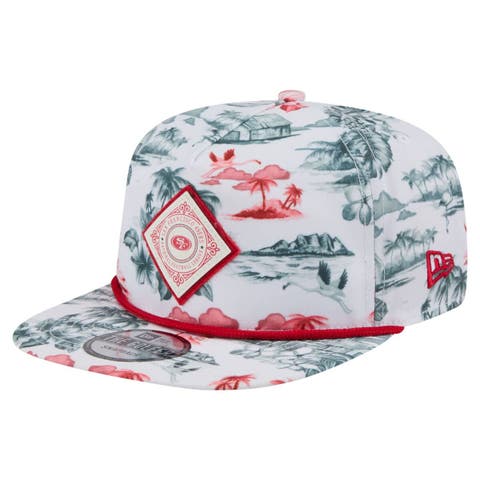 Men's New Era  White San Francisco 49ers Adventure Golfer Snapback Hat