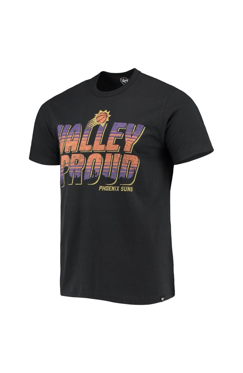 '47 Men's '47 Black Phoenix Suns Hometown Regional Valley Proud T-Shirt, Alternate, color, 
