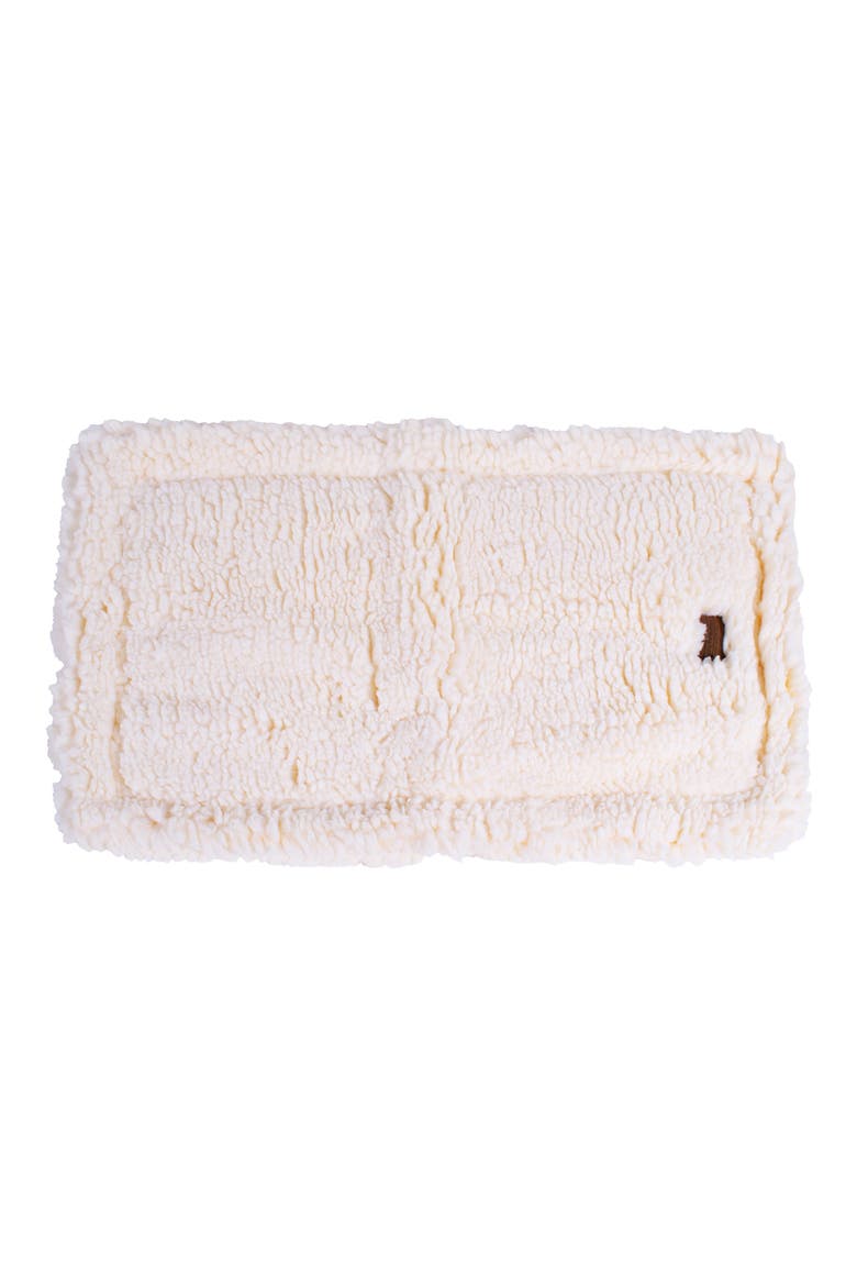 High Pile Fleece Comfort Cushion, Alternate, color, NATURAL