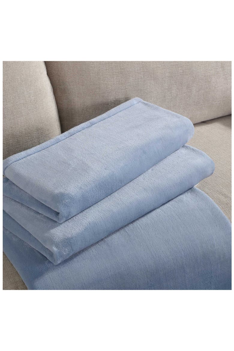 Core Plush Blanket, Alternate, color, MEDIUM BLUE