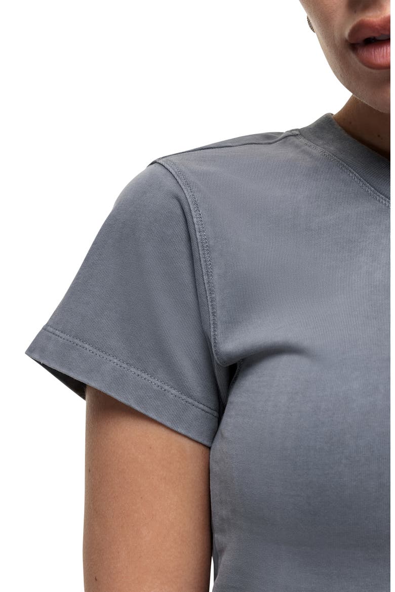 Scribble Grey Baby Tee, Alternate, color, Grey