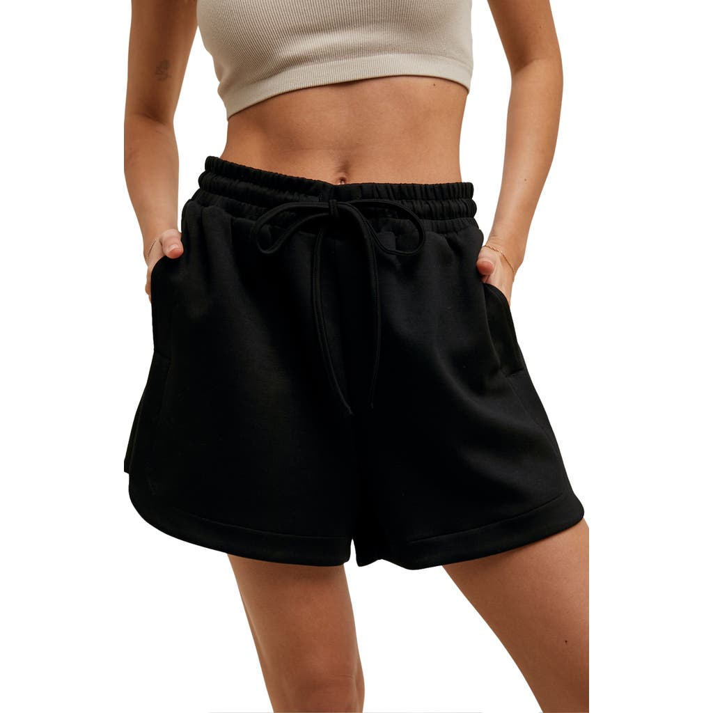 Wishlist Scuba Knit Shorts In Black