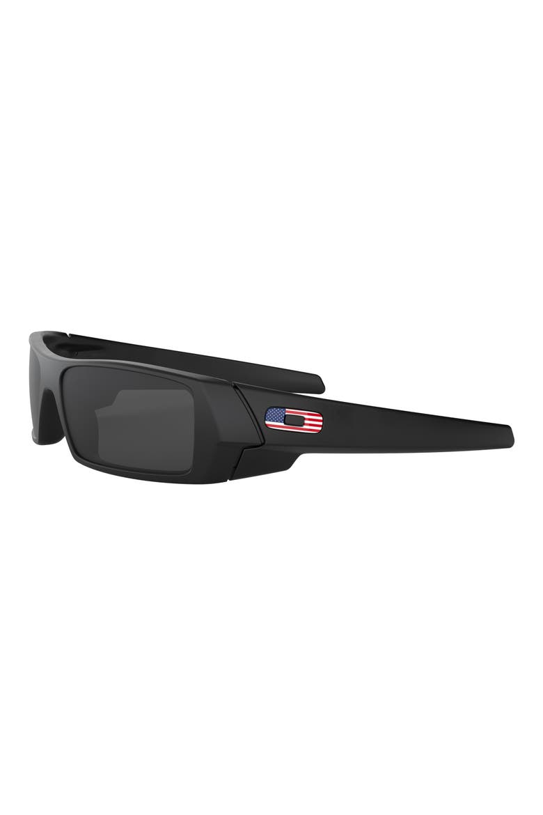 Gascan® 60mm Rectangular Sunglasses, Alternate, color, MATTE BLACK