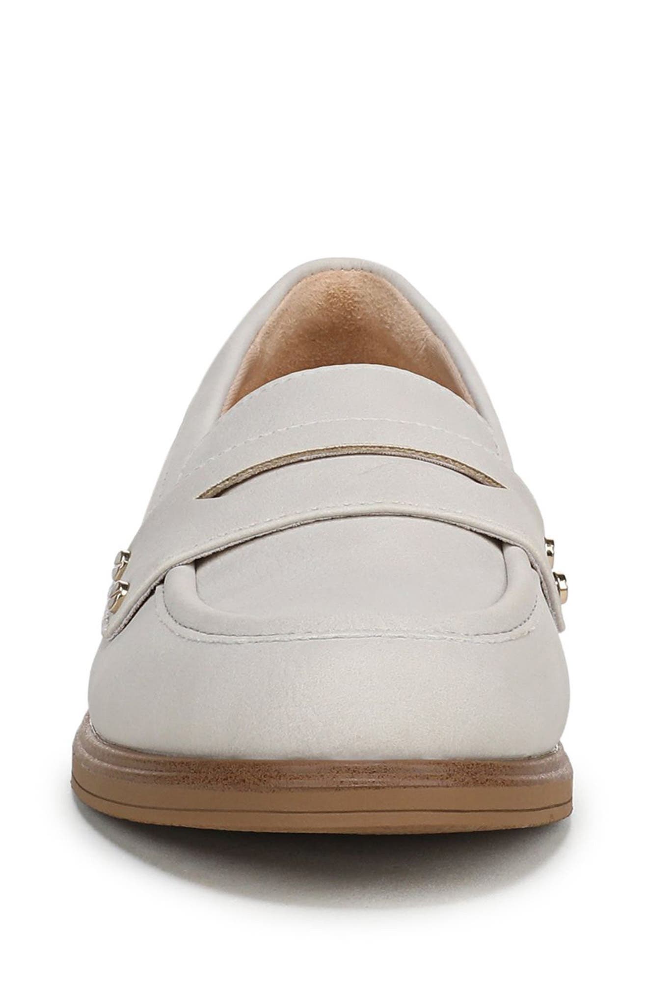 Dr. Scholl's Hello Penny Loafer, Alternate, color, Oyster Grey Faux Leather