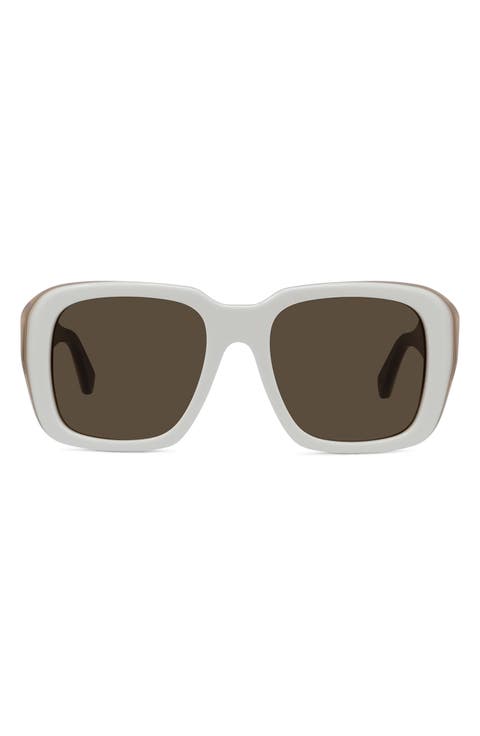 Signature 53mm Square Sunglasses
