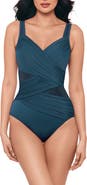 Miraclesuit® Network DD Madero Mesh Detail One-Piece Swimsuit
