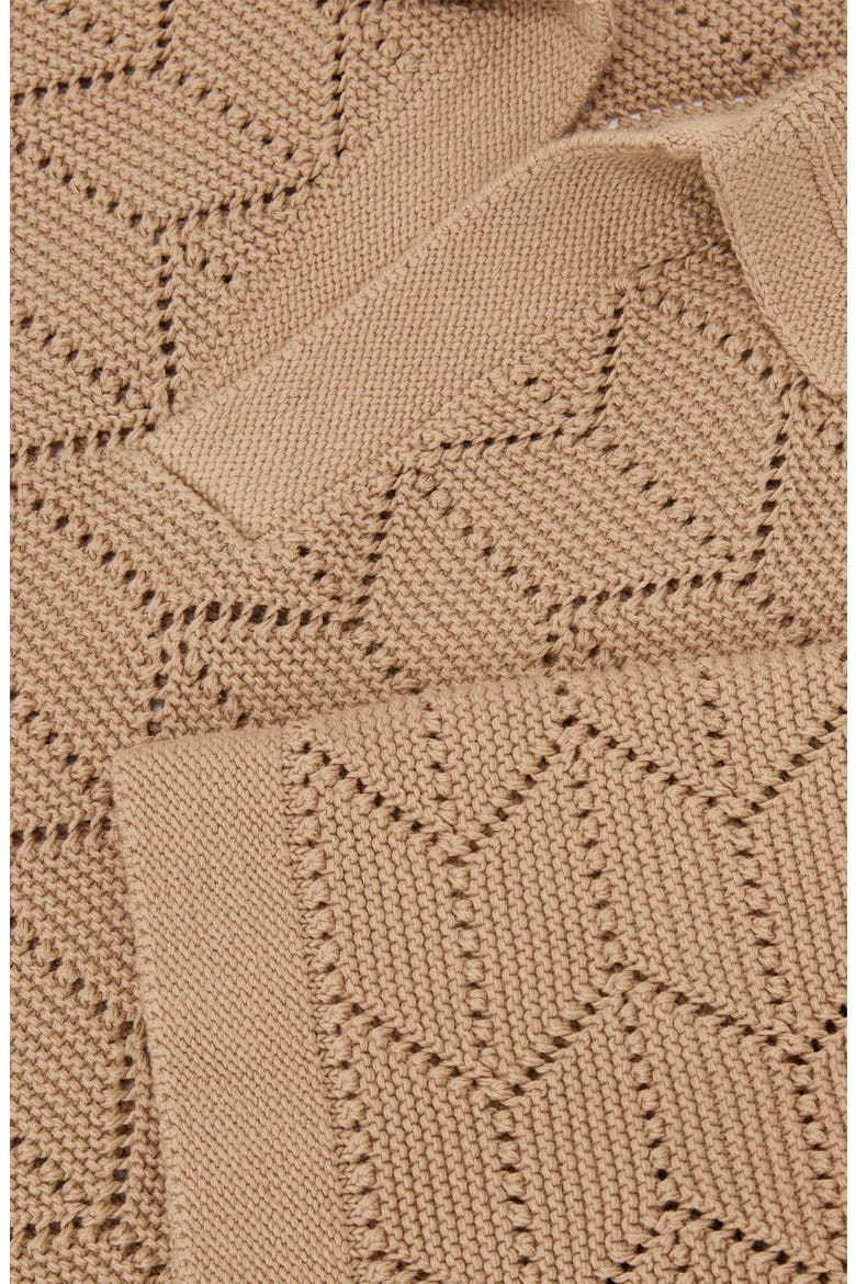 Belford Polo Sweater, Alternate, color, CAMEL