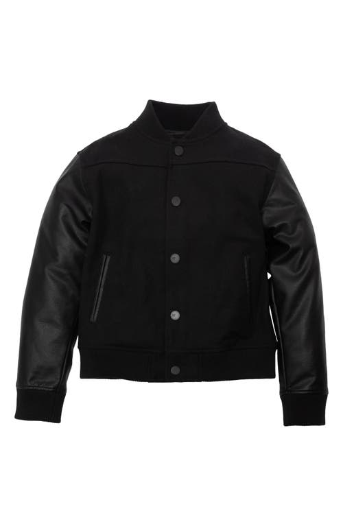 X-ray Xray Kids' Varsity Bomber Jacket In Black