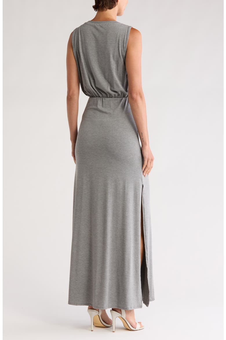 Sleeveless Maxi Dress, Alternate, color, HEATHER GREY