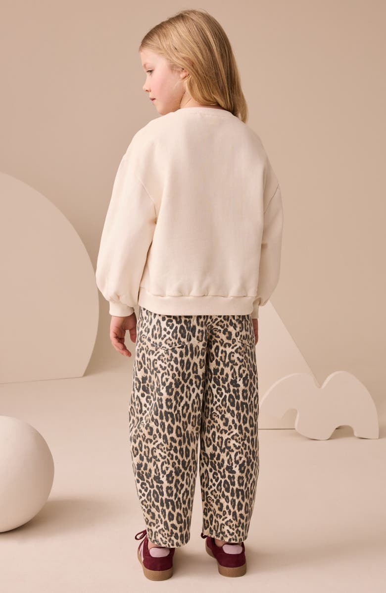 NEXT Kids' Unicorn Sequin Cotton Blend Sweatshirt, Alternate, color, Neutral