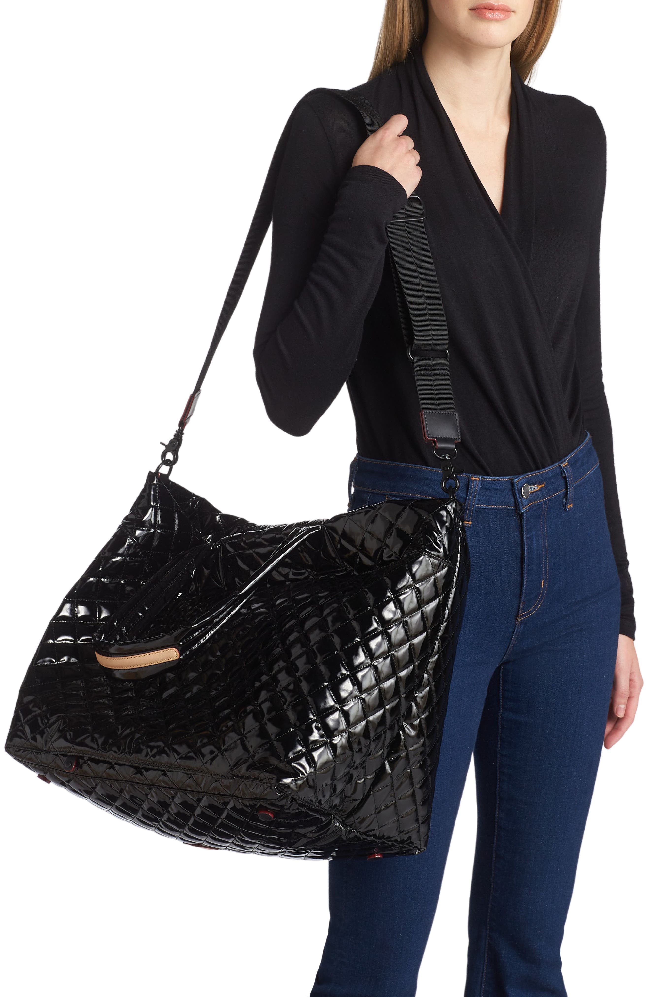MZ Wallace Deluxe Large Quilted Metro Tote, Alternate, color, 