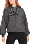 DKNY SPORT Women's DKNY Sport Black Houston Astros Debbie Dolman Raglan Pullover Hoodie