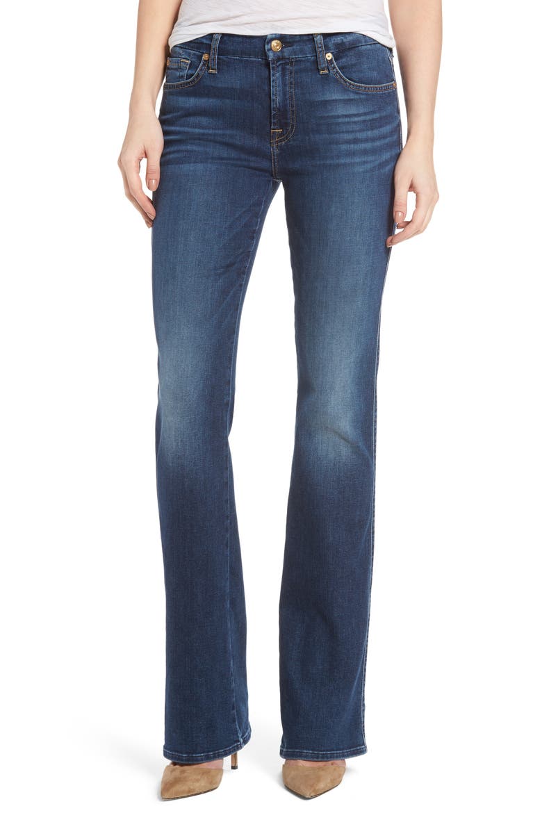 7 For All Mankind® Kimmie Bootcut Jeans, Main, color, STUNNING BLEEKER- STUN