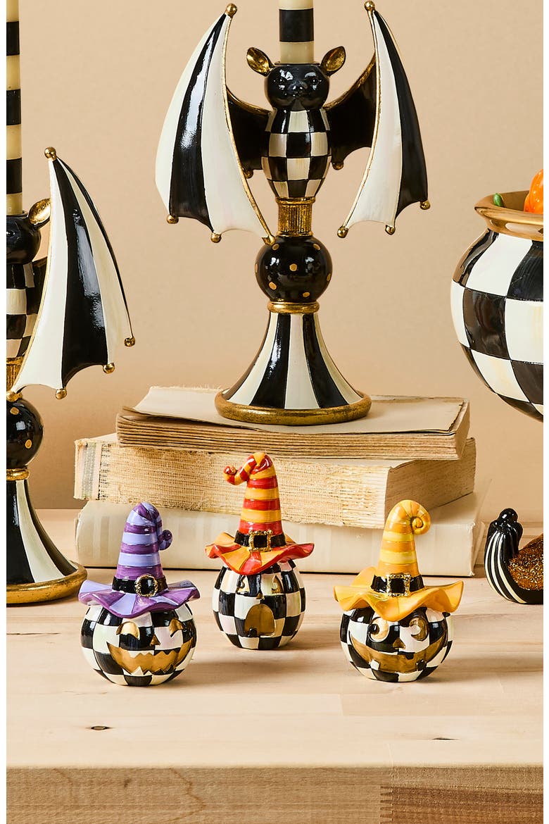 Mini Happy Jack Pumpkins, Alternate, color, BLACK