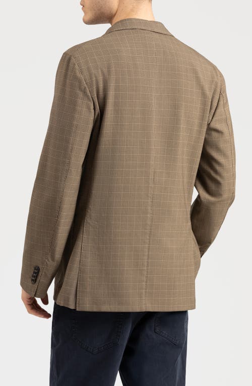 Boglioli K-jacket Check Virgin Wool Sport Coat In Brown