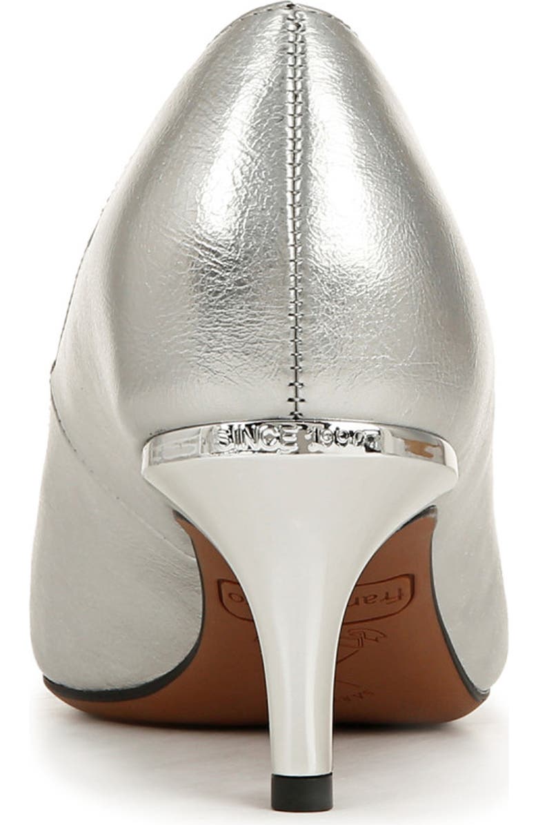 Franco Sarto Aurora Pointed Toe Pump, Alternate, color, Silver
