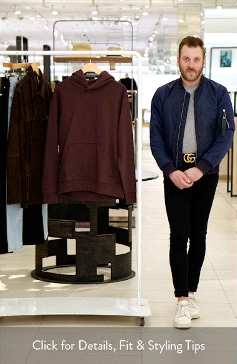 Regular Fit Cotton Blend Hoodie, sales video thumbnail