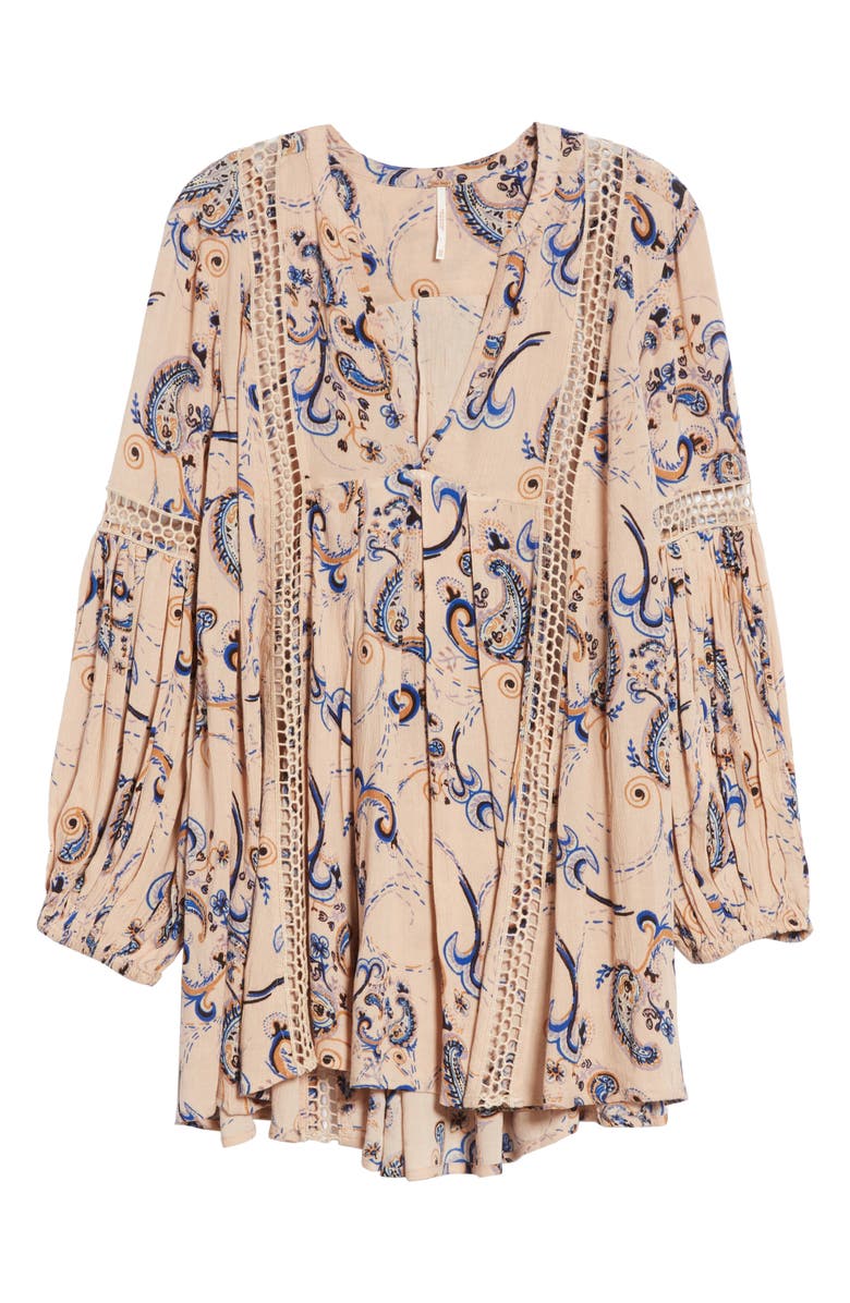 Free People Just the Two of Us Floral Tunic, Alternate, color, 