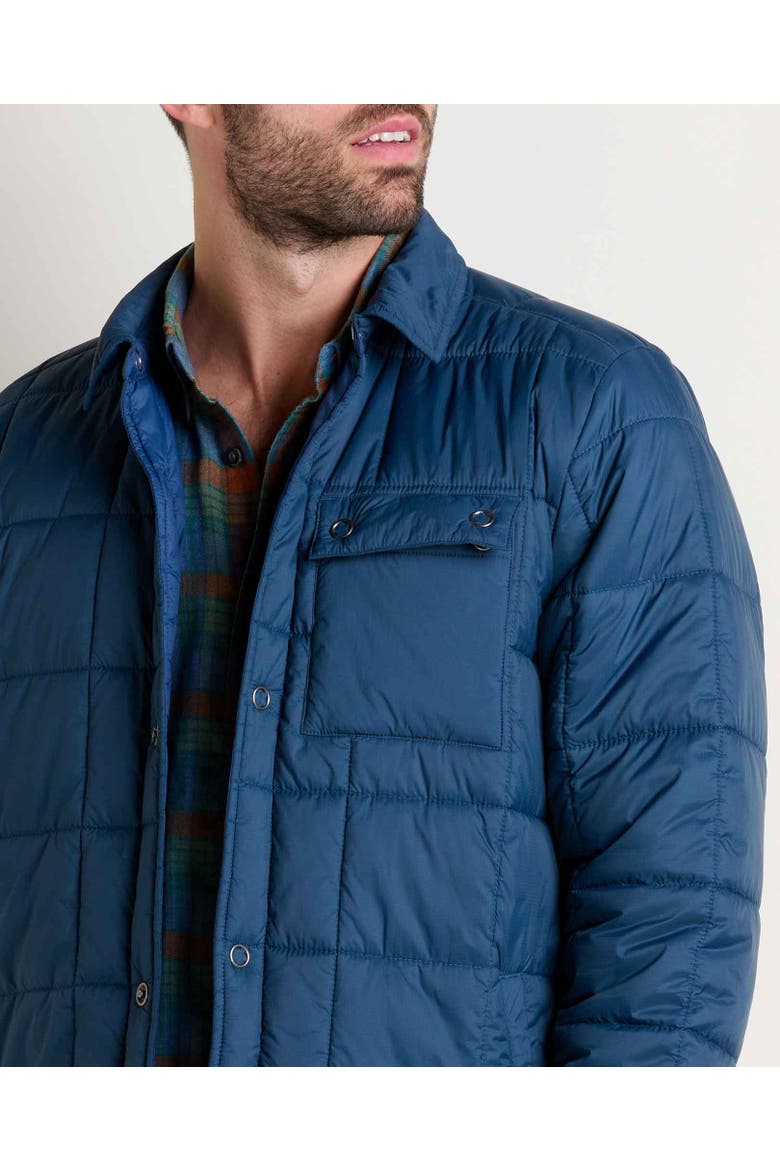 Men's Roame Shirt Jacket, Alternate, color, Midnight & Deep Sea