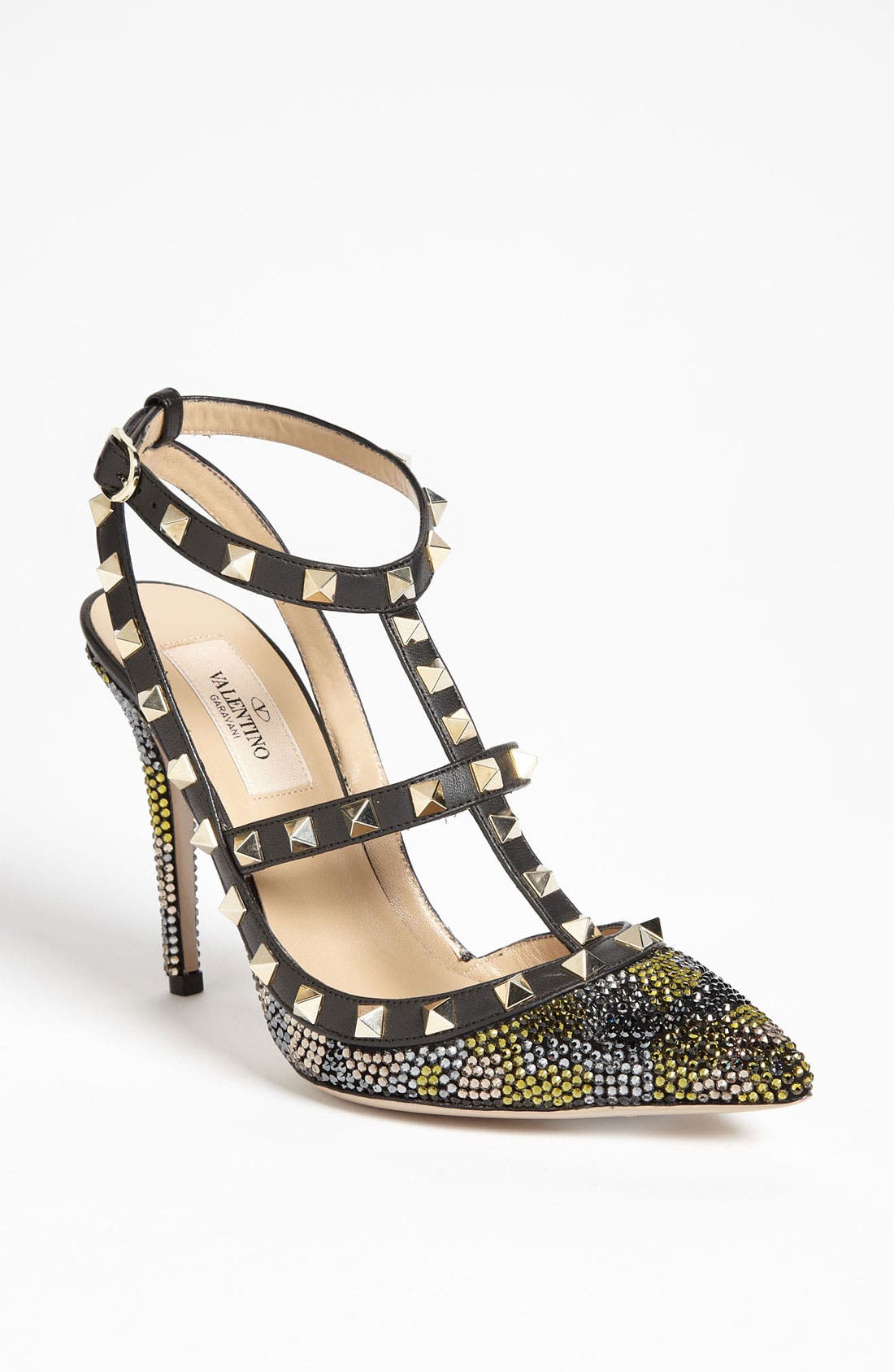 'Camo Rockstud' Pump, Main, color, CAMOUFLAGE