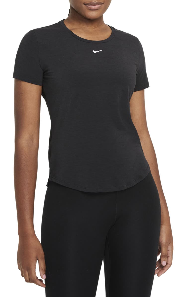 Nike One Luxe Dri-FIT T-Shirt, Main, color,