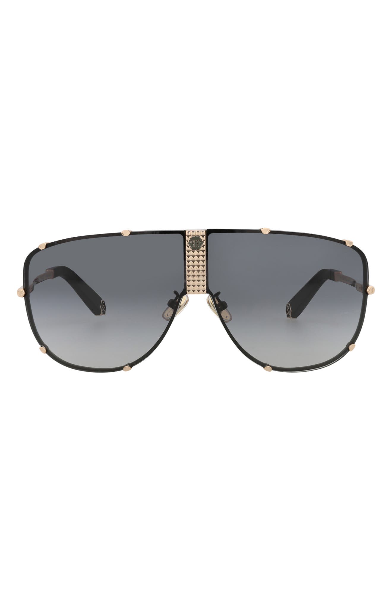 PHILIPP PLEIN 69mm Shield Sunglasses