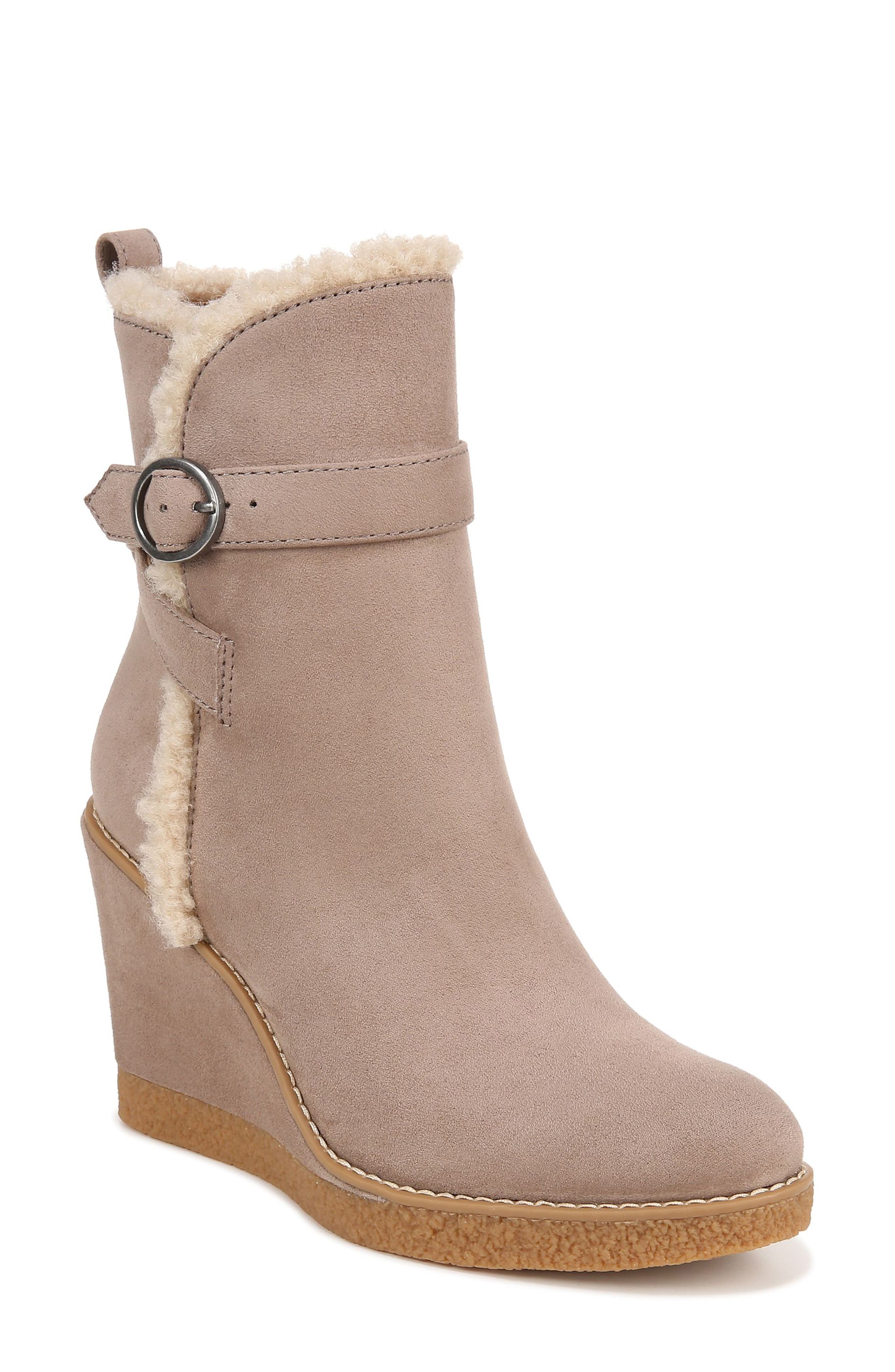 Zodiac Ina Wedge Bootie, Main, color, Taupe