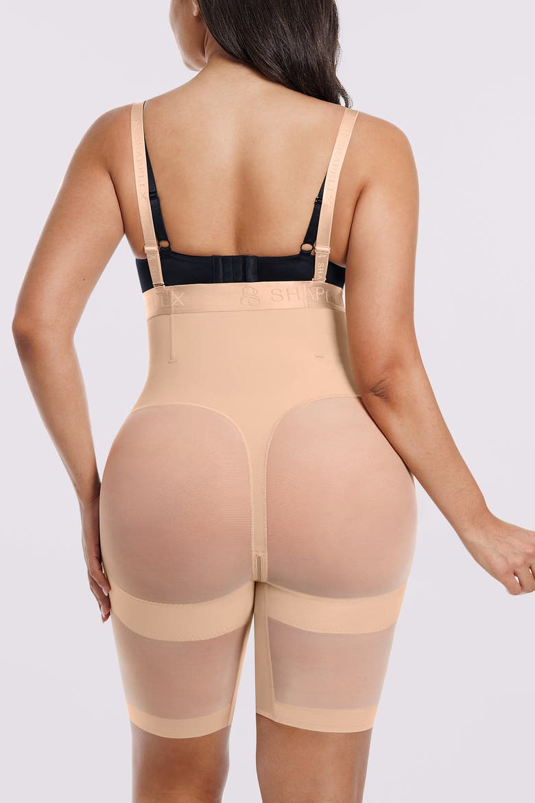 Curve Code Airy Comfy Smoothing Short, Alternate, color, Beige
