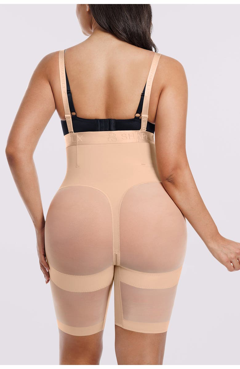 Shapellx Curve Code Airy Comfy Smoothing Short, Alternate, color, Beige