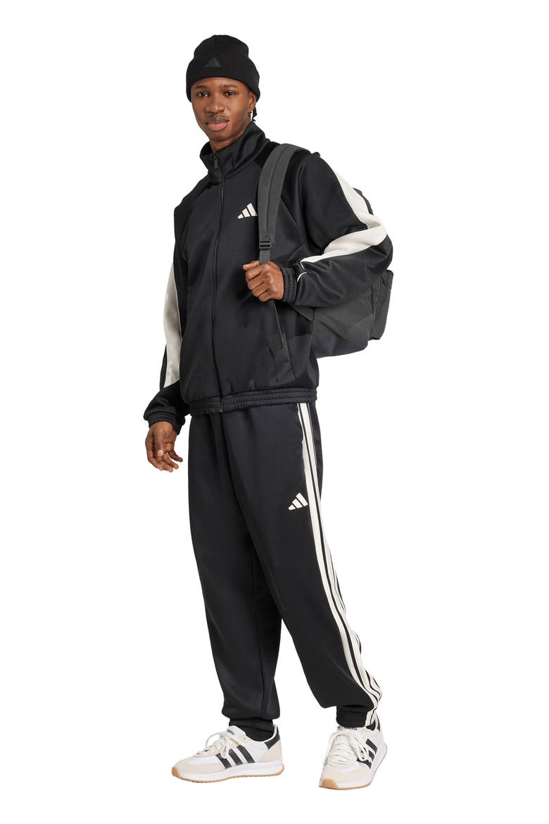 Stadium Track Pants, Alternate, color, BLACK/ OFF WHITE