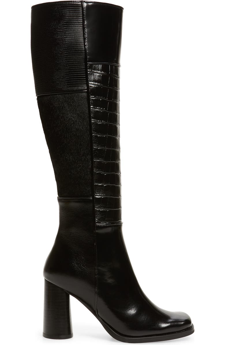 Jeffrey Campbell Hunted Square Toe Boot, Alternate, color,