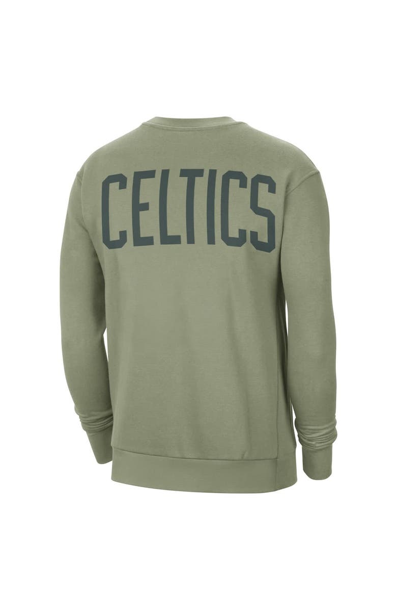 Jordan Brand Men's Jordan Brand Green Boston Celtics Courtside Statement Edition Heavyweight Pullover Sweatshirt, Alternate, color, Green