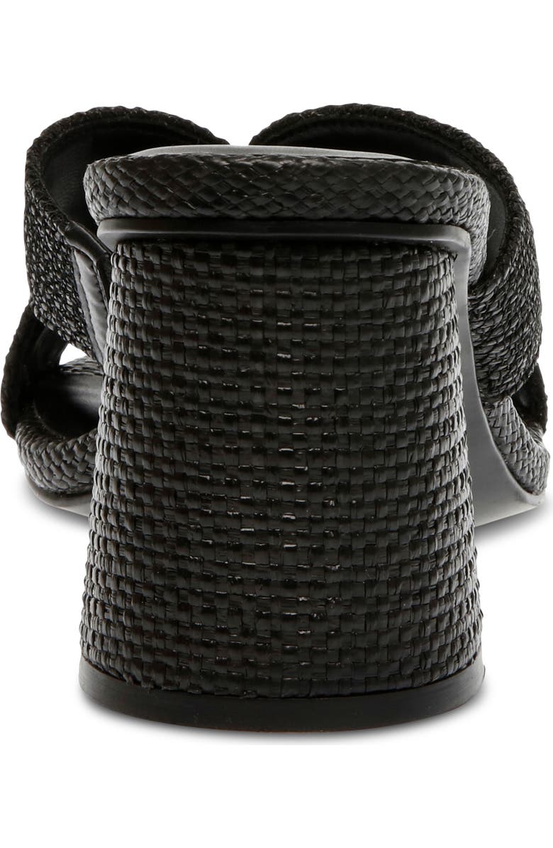 Anne Klein Aubrie Block Heel Raffia Sandal, Alternate, color,