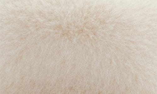 Mango Faux Fur Bucket Hat In Ecru