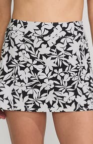 Lands' End Tummy Control Skirt Swim Bottoms