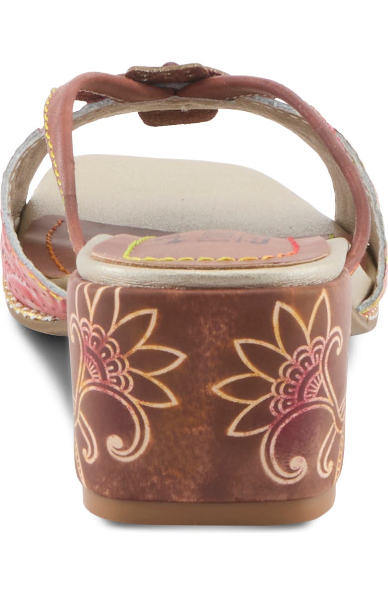 L'Artiste by Spring Step Europa Sandal, Alternate, color, Brown Multi