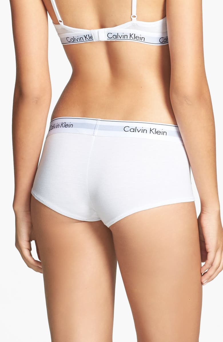 Calvin Klein Modern Cotton Collection Boyshorts, Alternate, color, 