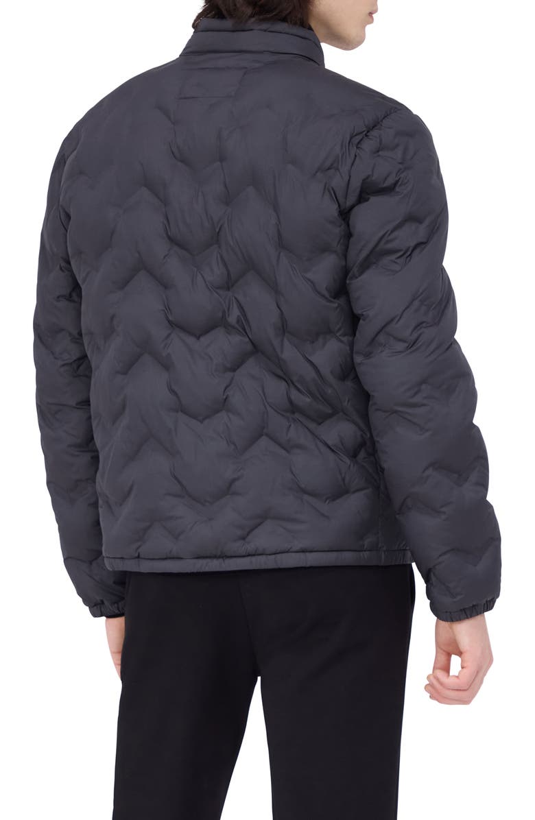 Bugatchi Water Repellent Bomber Jacket, Alternate, color, 