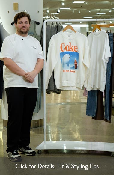 Junk Food Coke® Polar Bear Graphic Sweatshirt (Men) | Nordstromrack