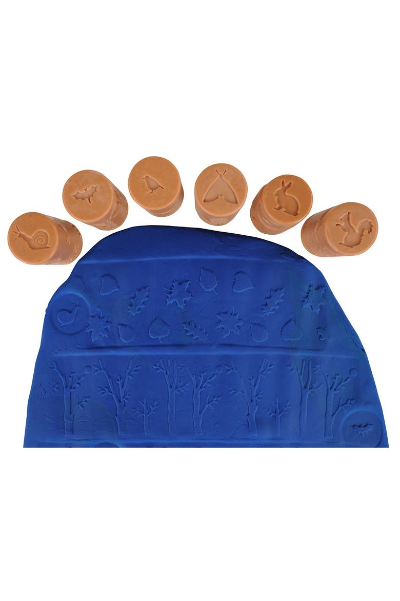 Forest Friends Dough Rollers - Set of 6, Alternate, color, Brown