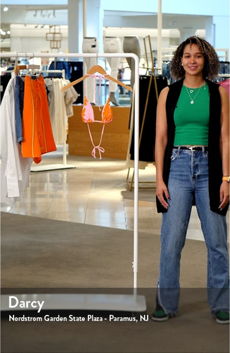 x Kate Bosworth Reversible Triangle Bikini Top, sales video thumbnail