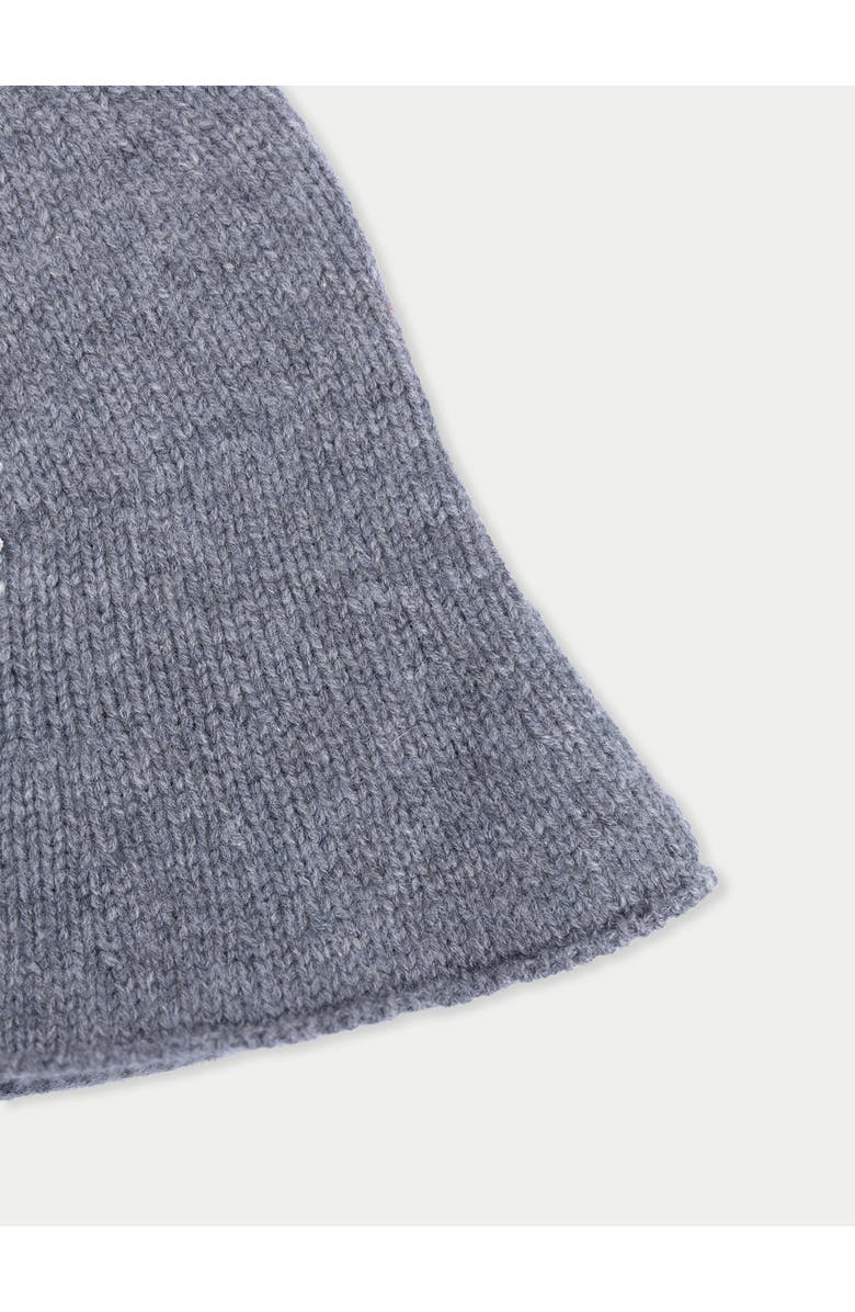 Gobi Cashmere Elegant Felted Bucket Hat, Alternate, color, Dim Gray