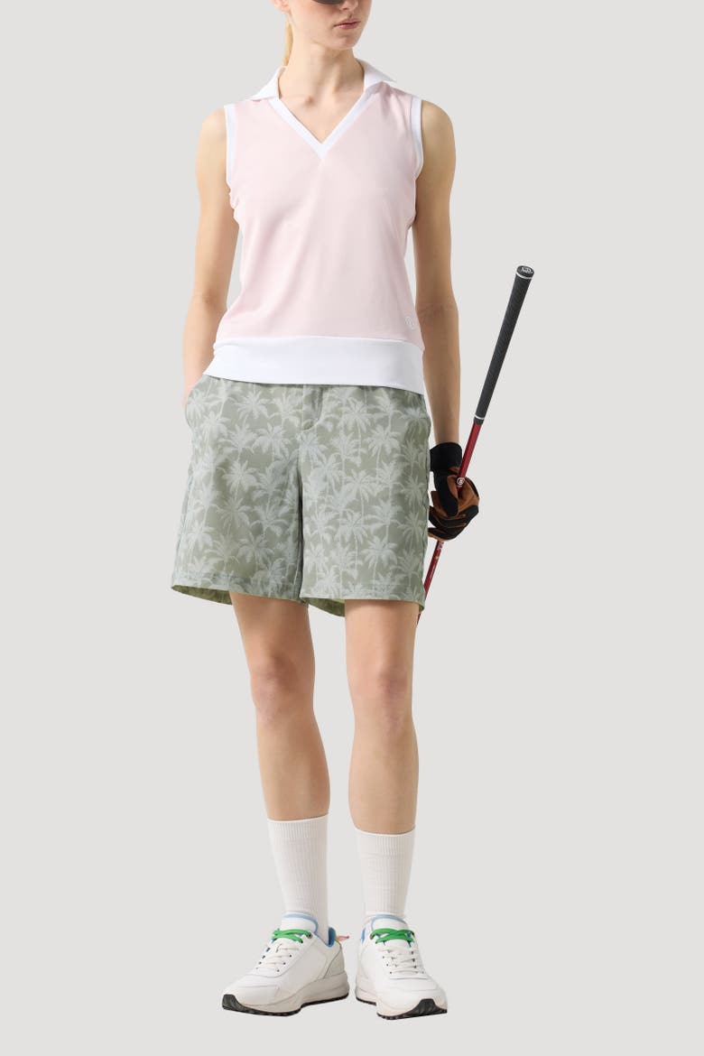 Eleni Functional Shorts, Alternate, color, Eucalyptus