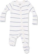 Angel Dear Stripe Rib Footie