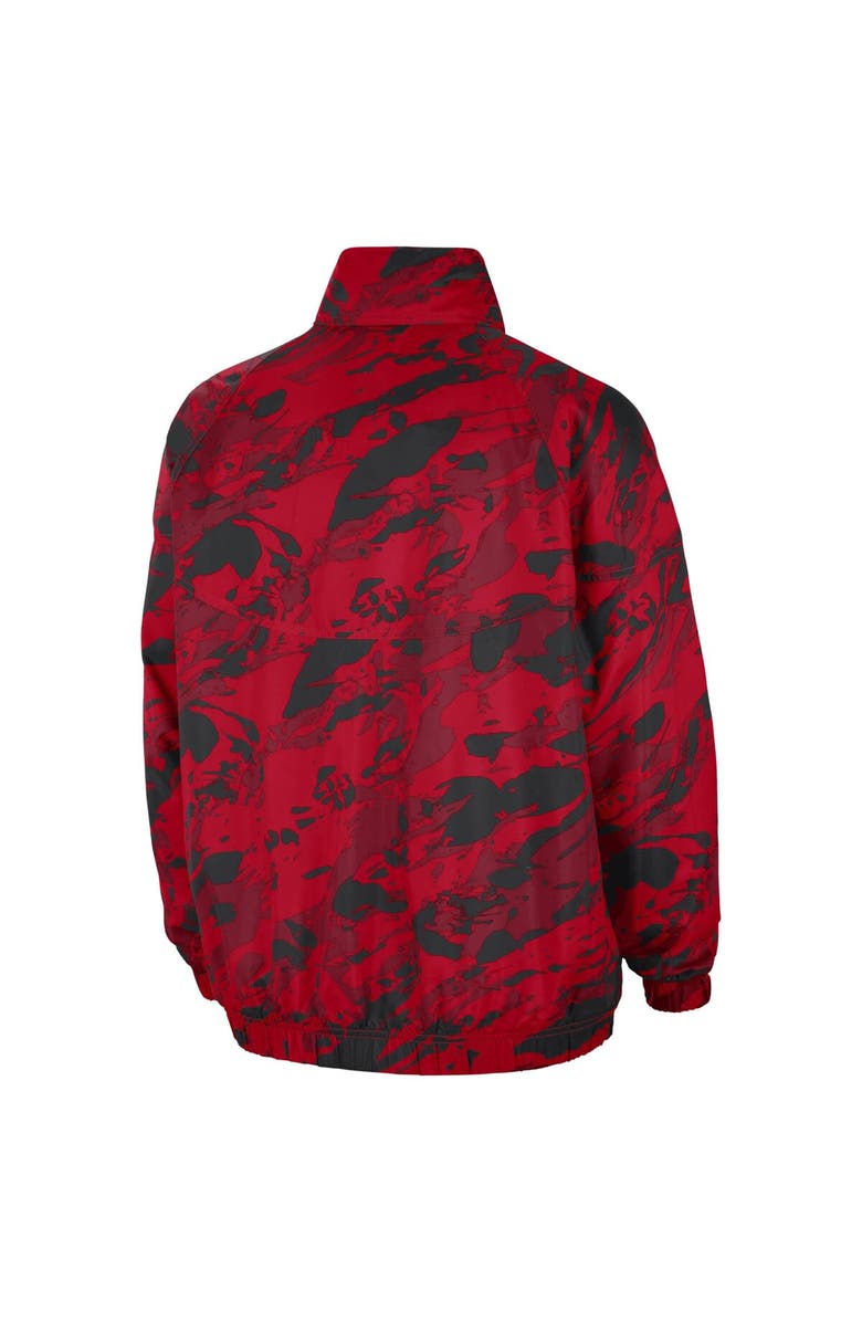 Nike Men's Nike  Scarlet Ohio State Buckeyes Anorak Half-Zip Jacket, Alternate, color, 